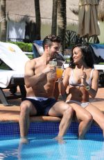 RACHEL LINDSAY in Bikini at Riviera Maya in Mexico 05/29/2018