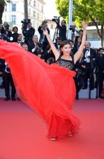 REGINA TODORENKO at Ash is Purest White Premiere at Cannes Film Festival 05/11/2018