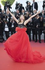 REGINA TODORENKO at Ash is Purest White Premiere at Cannes Film Festival 05/11/2018