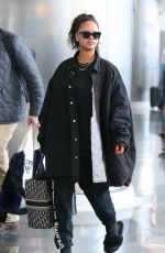 RIHANNA at JFK Airport in New York 05/04/2018