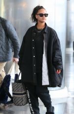 RIHANNA at JFK Airport in New York 05/04/2018
