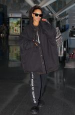 RIHANNA at JFK Airport in New York 05/04/2018