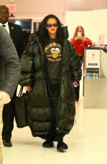 RIHANNA at JFK Airport in New York 05/11/2018