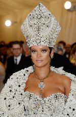 RIHANNA at MET Gala 2018 in New York 05/07/2018