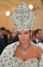 RIHANNA at MET Gala 2018 in New York 05/07/2018