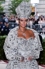 RIHANNA at MET Gala 2018 in New York 05/07/2018