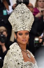 RIHANNA at MET Gala 2018 in New York 05/07/2018