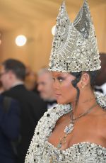RIHANNA at MET Gala 2018 in New York 05/07/2018