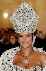 RIHANNA at MET Gala 2018 in New York 05/07/2018
