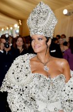 RIHANNA at MET Gala 2018 in New York 05/07/2018