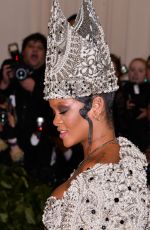 RIHANNA at MET Gala 2018 in New York 05/07/2018