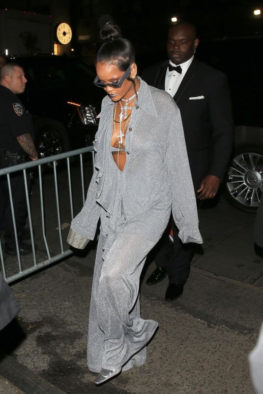 RIHANNA at MET Gala After-party in New York 05/07/2018