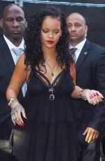RIHANNA at Savage x Fenty Lingerie Launch Party 05/10/2018