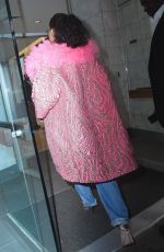 RIHANNA Leaves Her Hotel in New York 05/05/2018