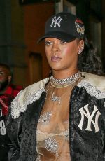 RIHANNA Night Out in New York 05/05/2018