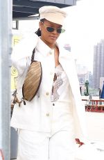 RIHANNA Out for Lunch at Anable Basin Sailing Bar & Grill in New York 05/10/2018