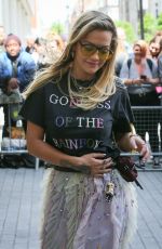 RITA ORA at BBC Radio One in London 05/10/2018