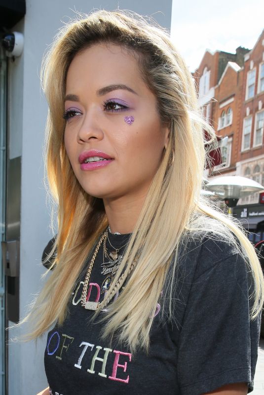 RITA ORA at BBC Radio One in London 05/10/2018