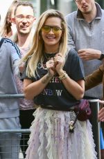 RITA ORA at BBC Radio One in London 05/10/2018