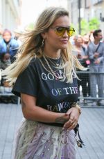 RITA ORA at BBC Radio One in London 05/10/2018