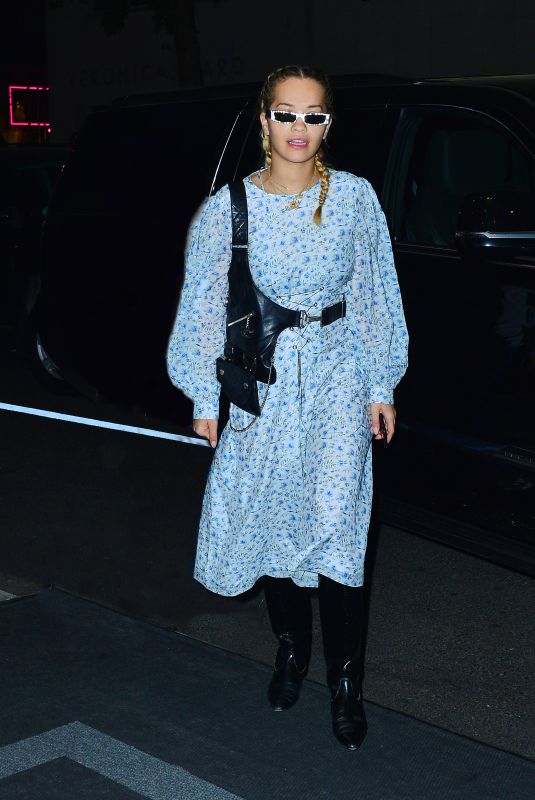 RITA ORA at JFK Airport in New York 05/09/2018