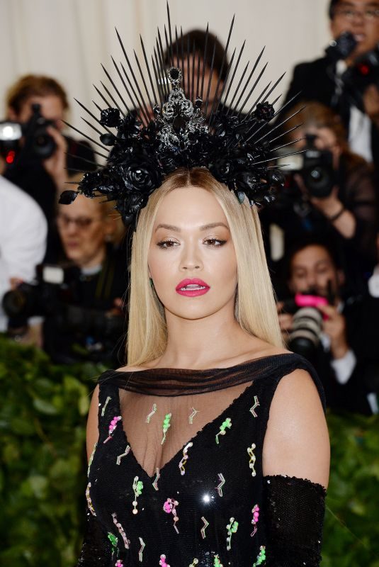 RITA ORA at MET Gala 2018 in New York 05/07/2018