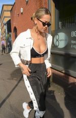 RITA ORA Out for Lunch in Manchester 05/15/2018