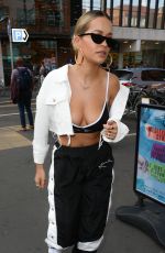 RITA ORA Out for Lunch in Manchester 05/15/2018