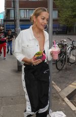 RITA ORA Out for Lunch in Manchester 05/15/2018
