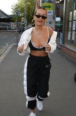 RITA ORA Out for Lunch in Manchester 05/15/2018