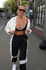 RITA ORA Out for Lunch in Manchester 05/15/2018