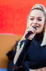 RITA ORA Performs at Kingsday Celebrations in Breda 04/27/2018