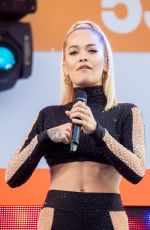 RITA ORA Performs at Kingsday Celebrations in Breda 04/27/2018