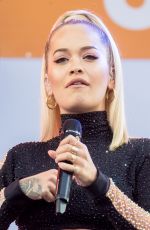 RITA ORA Performs at Kingsday Celebrations in Breda 04/27/2018