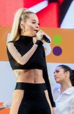 RITA ORA Performs at Kingsday Celebrations in Breda 04/27/2018