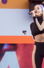 RITA ORA Performs at Kingsday Celebrations in Breda 04/27/2018