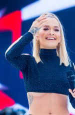 RITA ORA Performs at Kingsday Celebrations in Breda 04/27/2018