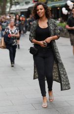 ROCHELLE HUMES Leaves Global Radio in London 05/25/2018