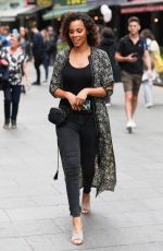 ROCHELLE HUMES Leaves Global Radio in London 05/25/2018
