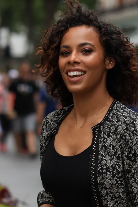 ROCHELLE HUMES Leaves Global Radio in London 05/25/2018