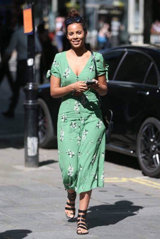 ROCHELLE HUMES Out and About in London 05/05/2018