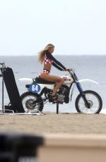 ROMEE STRIJD in Swimsuit at a Beach in Malibu 05/13/2018