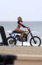 ROMEE STRIJD in Swimsuit at a Beach in Malibu 05/13/2018