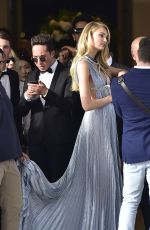 ROMEE STRIJD Leaves Hotel Martinez in Cannes 05/08/2018