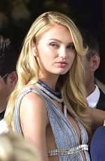 ROMEE STRIJD Leaves Hotel Martinez in Cannes 05/08/2018