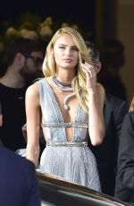 ROMEE STRIJD Leaves Hotel Martinez in Cannes 05/08/2018