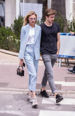 ROMEE STRIJD Out on Croisette in Cannes 05/07/2018