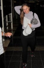 RONDA ROUSEY Arrives in Washington D.C. 05/27/2018