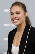 RONDA ROUSEY NBCUniversal Upfront Presentation in New York 05/14/2018