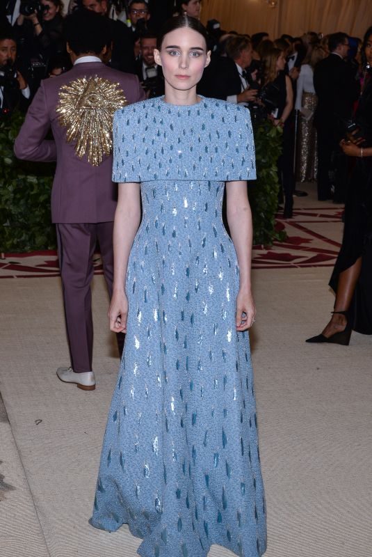 ROONEY MARA at MET Gala 2018 in New York 05/07/2018